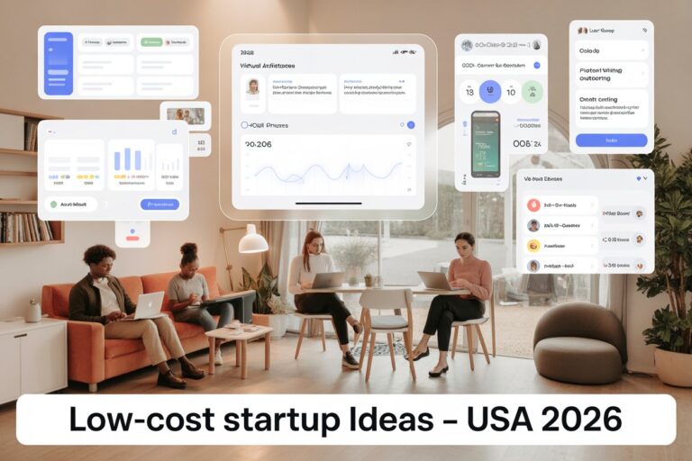 Low-Cost Startup Ideas USA 2026
